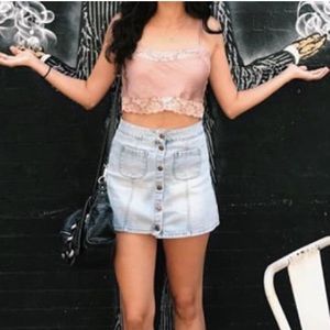 Brandy Melville denim skirt